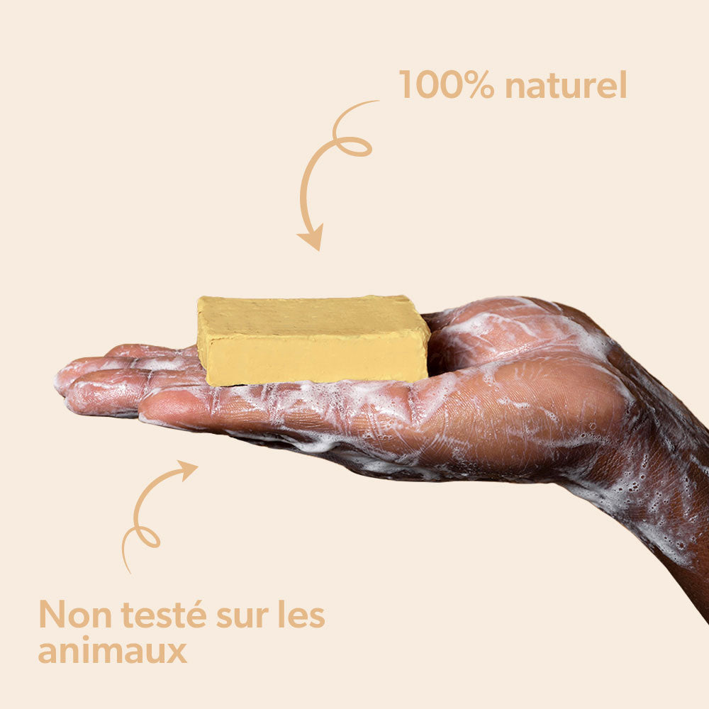Savon exfoliant et purifiant à base d'acide kojique